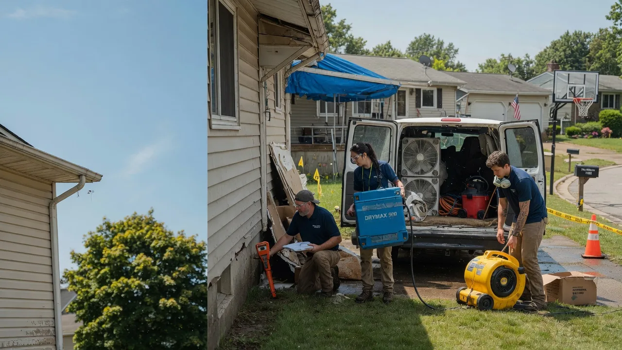 Ceiling Leak Cleanup in Mears, MI near me